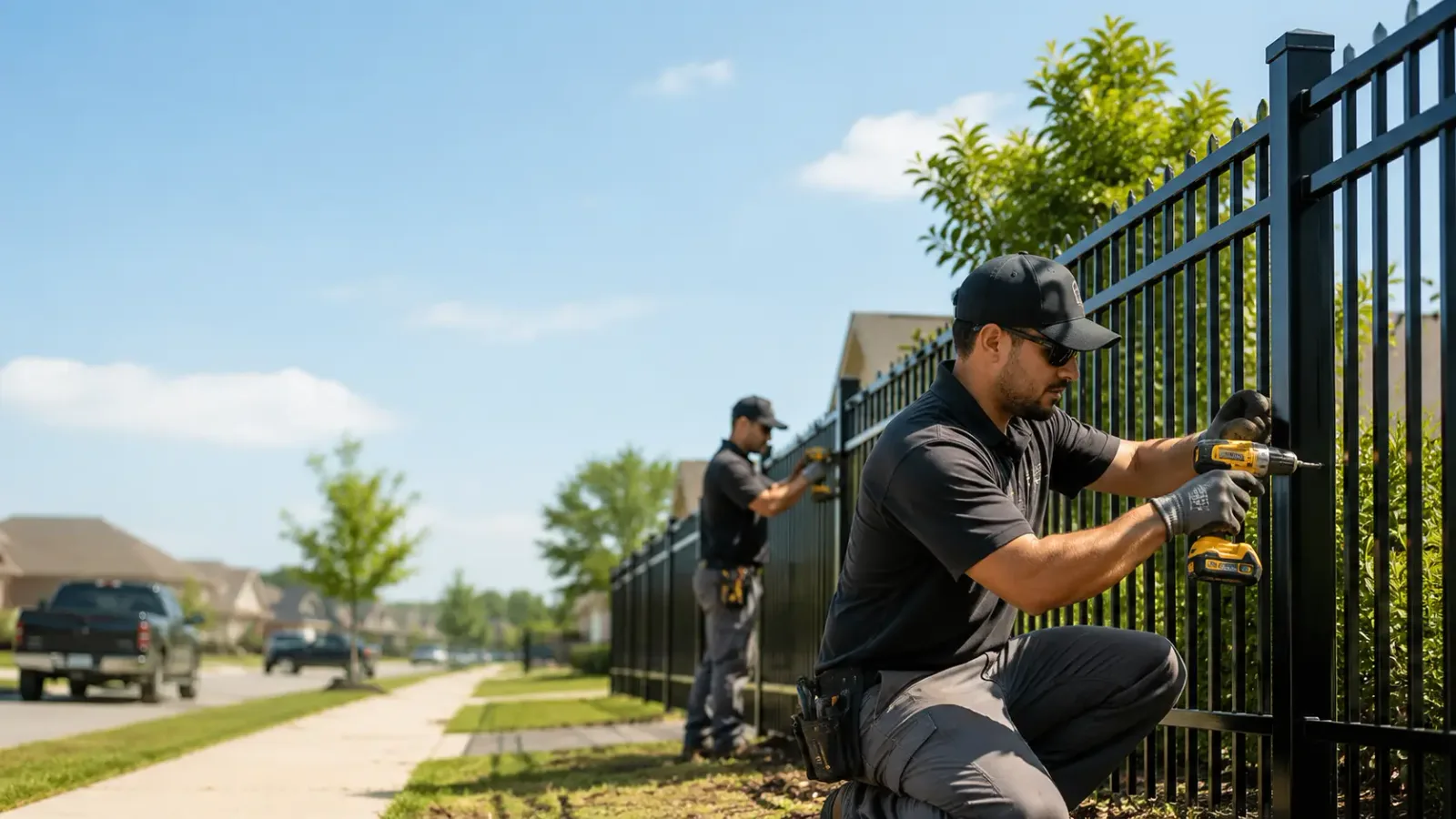Metal Fence Installation in Menifee, CA